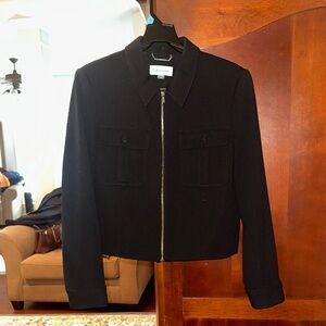 Calvin Klein Black Zip-Up Jacket